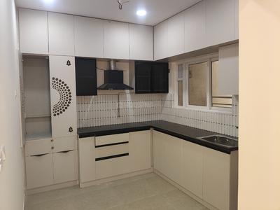 Kitchen Image of 1800 Sq.ft 3 BHK Apartment / Flat for rent in EIPL Cornerstone, Puppalaguda Hyderabad for Rs. 68000