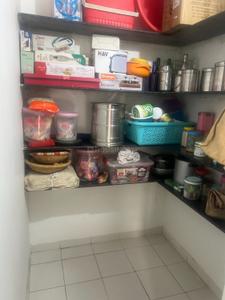 Kitchen Image of 1935 Sq.ft 3 BHK Apartment / Flat for sale in Rajeshri Maruti Aamrakunj 1, Sargasan Gandhinagar for Rs. 7500000