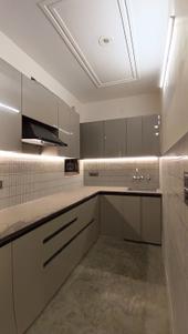 Kitchen Image of 730 Sq.ft 3 BHK Builder Floor for rent in Dashrath Puri New Delhi for Rs. 22000