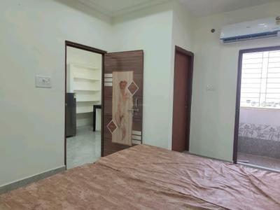 Bedroom Image of 450 Sq.ft 1 BHK Apartment / Flat for rent in Kondapur Hyderabad for Rs. 24500