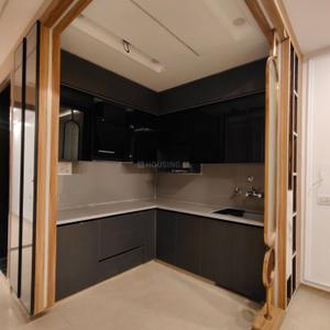 Kitchen Image of 950 Sq.ft 3 BHK Builder Floor for rent in Nawada New Delhi for Rs. 20000