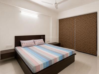 Bedroom Image of 1600 Sq.ft 2 BHK Apartment / Flat for rent in Shree Narayan Exotica, Memnagar Ahmedabad for Rs. 30000