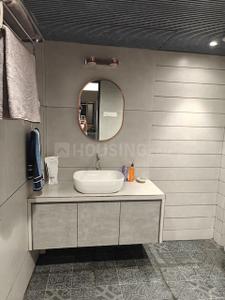 Bathroom Image of 630 Sq.ft 1 BHK Apartment / Flat for rent in Shaligram Plush, Thaltej Ahmedabad for Rs. 16000
