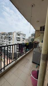 Balcony Image of 1121 Sq.ft 2 BHK Apartment / Flat for rent in Saya Desire Residency, Indirapuram Ghaziabad for Rs. 24000