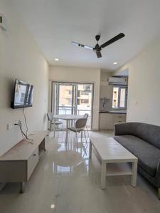 Hall Image of 750 Sq.ft 1 BHK Apartment / Flat for rent in Kondapur Hyderabad for Rs. 22000