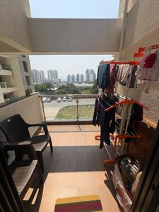 Balcony Image of 673 Sq.ft 2.5 BHK Apartment / Flat for rent in Menlo Homes, Hinjawadi Phase 2 Pune for Rs. 29000