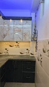 Kitchen Image of 200 Sq.ft 1 RK Apartment / Flat for sale in shree balaji apartment, Burari New Delhi for Rs. 990000