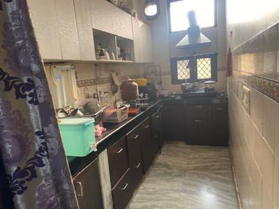 Kitchen Image of 754 Sq.ft 2 BHK Builder Floor for rent in Sector 16 Rohini New Delhi for Rs. 30000