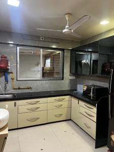 Kitchen Image of 1200 Sq.ft 2 BHK Apartment / Flat for rent in Althan Surat for Rs. 30000