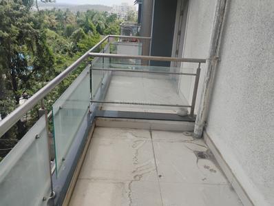 Balcony Image of 1000 Sq.ft 2 BHK Apartment / Flat for rent in SRK Mango Nest, Nanded Pune for Rs. 25000