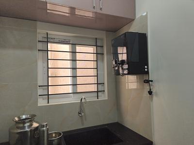 Kitchen Image of 850 Sq.ft 1 BHK Builder Floor for rent in Mahadevapura Bengaluru for Rs. 31999