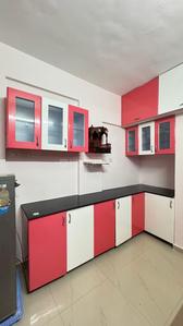 Kitchen Image of 700 Sq.ft 1 BHK Apartment / Flat for rent in Shree Nagari, Dhanori Pune for Rs. 21000