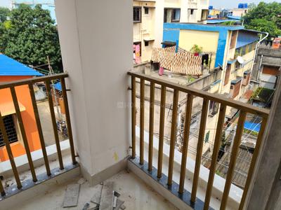 Balcony Image of 825 Sq.ft 2 BHK Apartment / Flat for sale in Prince Anwar Shah Connector Kolkata for Rs. 5500000