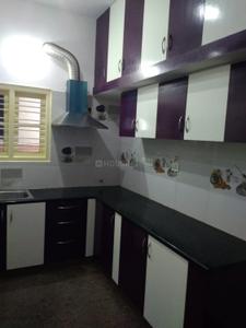 Kitchen Image of 1000 Sq.ft 2 BHK Builder Floor for rent in Horamavu Bengaluru for Rs. 19000