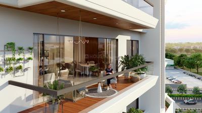 Balcony Image of 3355 Sq.ft 4.5 BHK Apartment / Flat for sale in Manavta Nagar Indore for Rs. 33550000