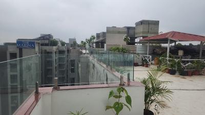Terrace Image of 2850 Sq.ft 4 BHK Apartment / Flat for rent in New Rani Bagh Indore for Rs. 80000