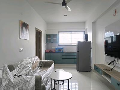 Living Room Image of 600 Sq.ft 1 BHK Apartment / Flat for rent in Brookefield Bengaluru for Rs. 35000