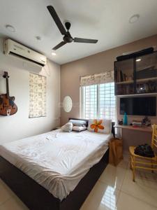 Bedroom Image of 1300 Sq.ft 3 BHK Apartment / Flat for rent in Godrej Rejuve, Keshav Nagar Pune for Rs. 33000