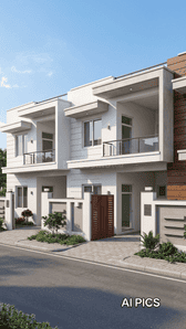 Image of 1600 Sq.ft 3 BHK Duplex for sale in Sarojini Nagar, Lucknow for Rs. 6000000