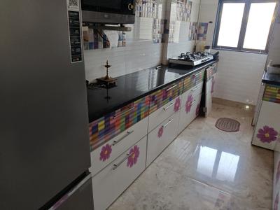 Kitchen Image of 1800 Sq.ft 3 BHK Apartment / Flat for rent in Sanpada Navi Mumbai for Rs. 70000