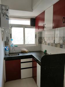 Kitchen Image of 400 Sq.ft 1 BHK Apartment / Flat for sale in Shraddha Vardaan Plaza, Bhandup West Mumbai for Rs. 7500000