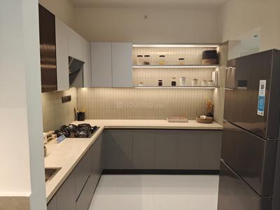Kitchen Image of 1585 Sq.ft 3 BHK Apartment / Flat for sale in Voora One Sea, Kanathur Reddikuppam Chennai for Rs. 13000000