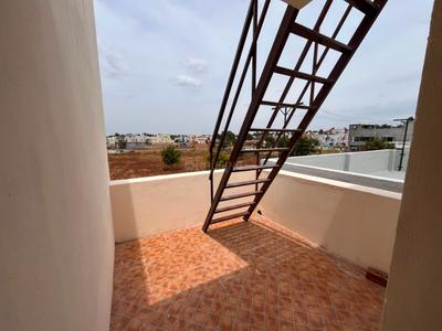 Balcony Image of 1600 Sq.ft 3 BHK Independent House for sale in Vadamadurai Coimbatore for Rs. 7500000