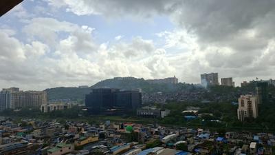 Balcony Image of 450 Sq.ft 1 BHK Apartment / Flat for rent in Geetai Siena, Vikhroli East Mumbai for Rs. 33499