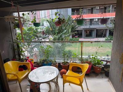 Balcony Image of 1280 Sq.ft 2 BHK Apartment / Flat for sale in Devshree Benito, Jahangir Pura Surat for Rs. 5200000