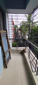Balcony Image of 1100 Sq.ft 3 BHK Apartment / Flat for sale in Ganguly Bagan Kolkata for Rs. 6500000