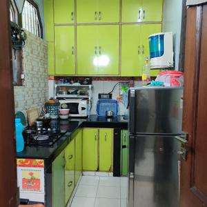 Kitchen Image of 1000 Sq.ft 2 BHK Independent House for rent in Lajpat Nagar New Delhi for Rs. 50000