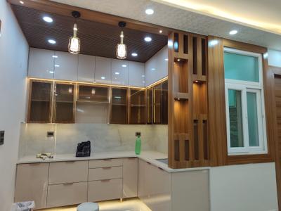 Kitchen Image of 1350 Sq.ft 3 BHK Builder Floor for sale in Indirapuram Ghaziabad for Rs. 12500000