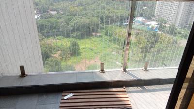 Balcony Image of 880 Sq.ft 2 BHK Apartment / Flat for rent in Unique Vistas, Thane West Thane for Rs. 42000
