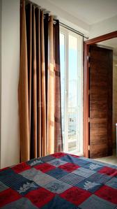 Bedroom Image of 1500 Sq.ft 1 BHK Builder Floor for rent in Sector 46 Gurgaon for Rs. 30000