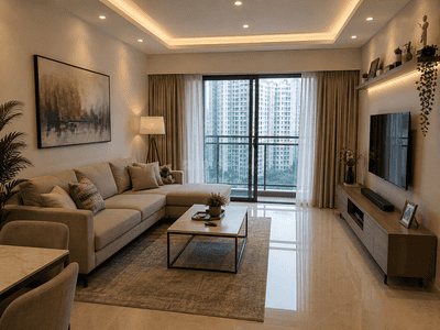Image of 1545 Sq.ft 3 BHK Apartment / Flat for sale in Myhna Vistara, Gunjur, Bengaluru for Rs. 14700000