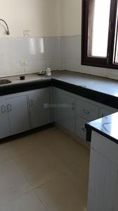 Kitchen Image of 1300 Sq.ft 2.5 BHK Builder Floor for rent in Wave Builder Floors, Wave City Ghaziabad for Rs. 15000