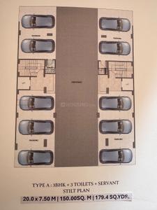 Image of 1616 Sq.ft 3.5 BHK Builder Floor for sale in Sector 89, Gurgaon for Rs. 27500000