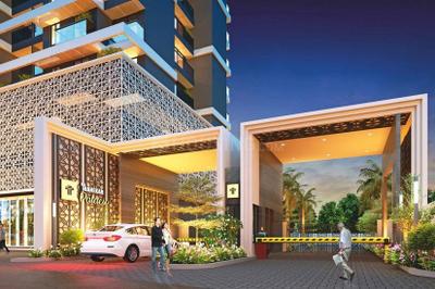 Image of 890 Sq.ft 2 BHK Apartment / Flat for sale in Thanekar Palacio, Badlapur East, Badlapur for Rs. 4400000