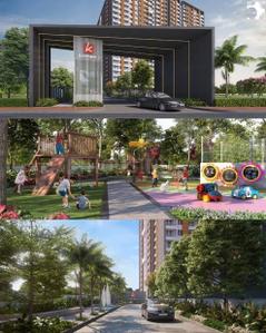 Image of 1400 Sq.ft 3 BHK Apartment / Flat for rent in Kohinoor Sapphire III, Tathawade, Pune for Rs. 33000