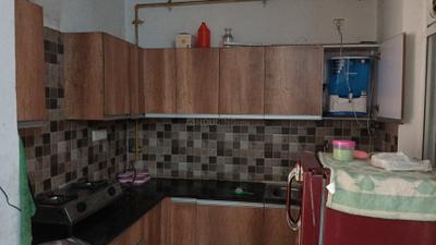 Kitchen Image of 766 Sq.ft 2 BHK Apartment / Flat for rent in Prateek Grand City, Siddharth Vihar Ghaziabad for Rs. 21500