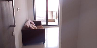 Living Room Image of 800 Sq.ft 2 BHK Apartment / Flat for rent in Shapoorji Pallonji Joyville Sensorium, Maan Pune for Rs. 26000