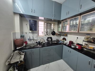 Kitchen Image of 1200 Sq.ft 2 BHK Apartment / Flat for rent in Neknampur Hyderabad for Rs. 30000