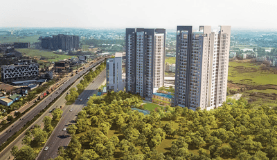 Image of 1080 Sq.ft 2 BHK Apartment / Flat for sale in Khushi Capella, Pahala, Bhubaneswar for Rs. 9900000