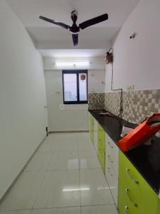 Kitchen Image of 700 Sq.ft 1 BHK Apartment / Flat for rent in Mahindra Antheia, Pimpri Pune for Rs. 30000