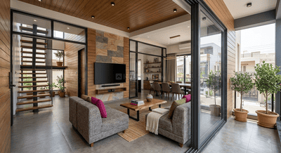 Living Room Image of 1150 Sq.ft 3 BHK Independent House for sale in Kandul Raipur for Rs. 3500000