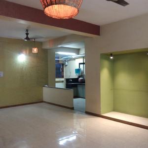 Hall Image of 1800 Sq.ft 3 BHK Apartment / Flat for rent in Bakeri Satej, Thaltej Ahmedabad for Rs. 40000