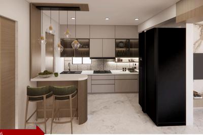 Kitchen Image of 2300 Sq.ft 3 BHK Apartment / Flat for rent in Siddhraj Zoey, Randesan Gandhinagar for Rs. 70000