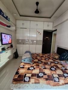 Bedroom Image of 650 Sq.ft 1 BHK Apartment / Flat for sale in Airoli Navi Mumbai for Rs. 8500000