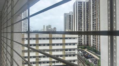 Balcony Image of 980 Sq.ft 2 BHK Apartment / Flat for sale in Thane West Thane for Rs. 13500000