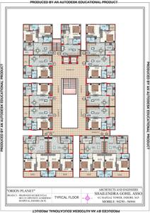 Image of 887 Sq.ft 2 BHK Apartment / Flat for sale in Orion Planet, Jakhya, Indore for Rs. 4967200